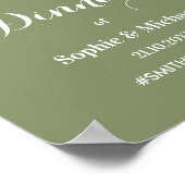 Poster Rehearsal Dinner Sage Green Welcome (Coin)