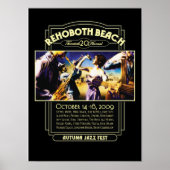 Poster Rehoboth Beach Automne Jazz Fest 2009 (Devant)