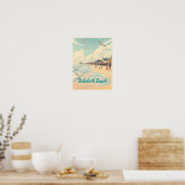 Poster Rehoboth Beach, Delaware – Vintage côtier (Cuisine)