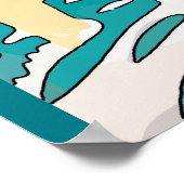 Poster Rehoboth Beach Style Vintage (Coin)