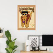 Poster Rehoboth, Lady on Beach (Bureau à domicile)