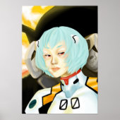 Poster Rei Ayanami (Devant)