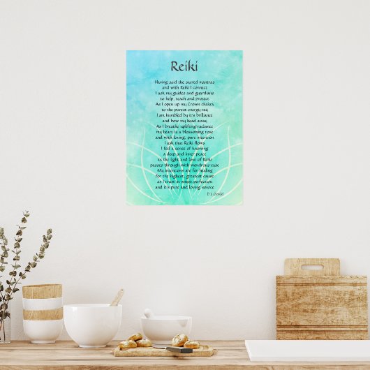 Poster Reiki (Cuisine)