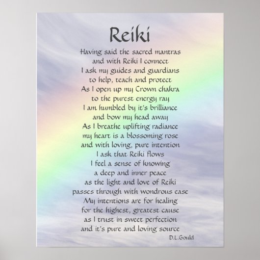 Poster Reiki (Devant)