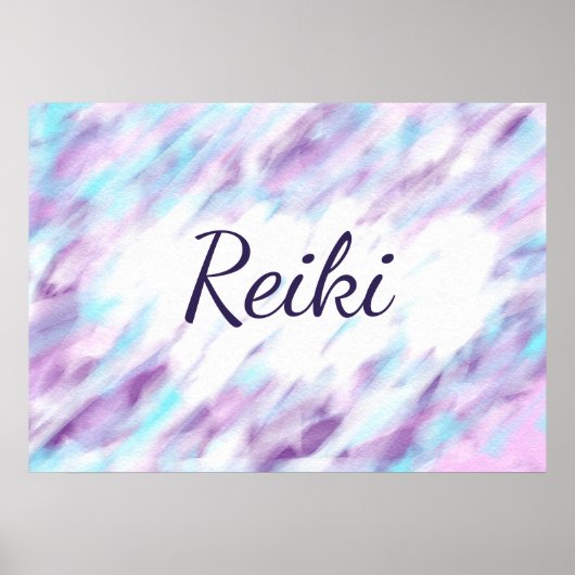 Poster Reiki (Devant)