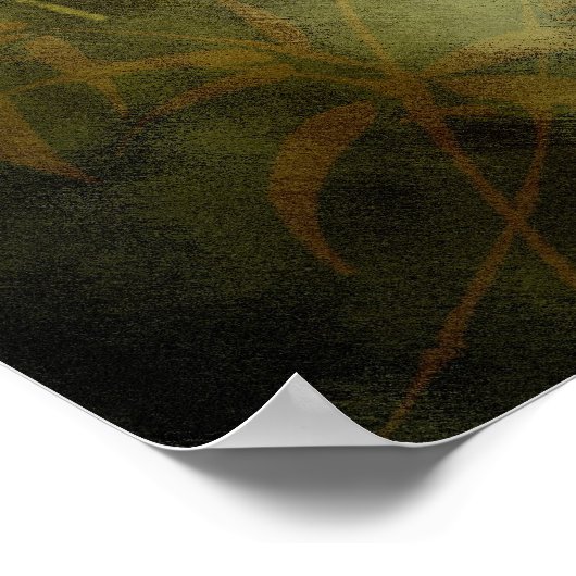 Poster REIKI / conception en bambou (Coin)