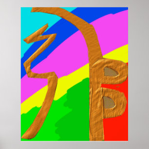 Poster REIKI Karuna Symboles du Maître de guérison