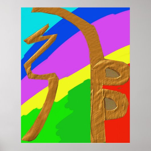 Poster REIKI Karuna Symboles du Maître de guérison (Devant)