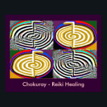 Poster REIKI Karuna Symboles du Maître de guérison<br><div class="desc"></div>