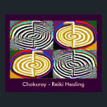 Poster REIKI Karuna Symboles du Maître de guérison<br><div class="desc"></div>