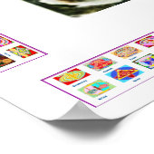 Poster REIKI Karuna Symboles du Maître de guérison (Coin)