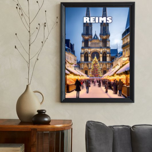 Poster Reims Christmas Elegance