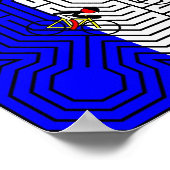 Poster Reims Labyrinth - Tour de France (Coin)
