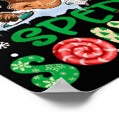 Poster Reindeer Santa Hat Sped Squad Teacher Funny Christ (Coin)