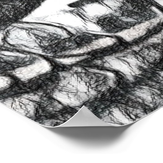 Poster Reindeer Sketch Value (Coin)