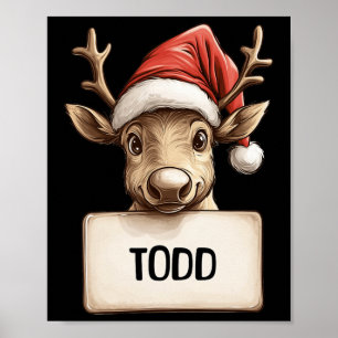 Poster Reindeer Todd