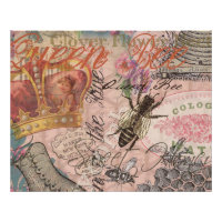 Reine Abeille Vintage Beau Collage