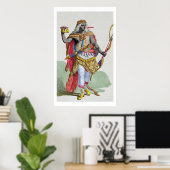 Poster Reine Anna Nzinga (1583-1663), de Receuil des E (Bureau à domicile)