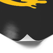 Poster Reine Candy Corn Graphique Halloween_1 (Coin)