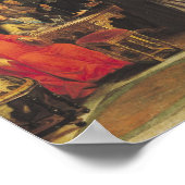 Poster Reine Christina de Suède et sa Cour (Coin)