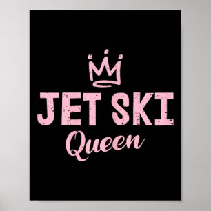 Poster Reine de Jet Ski amoureuse de Jet-ski