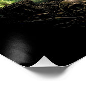 Poster Reine de la Flamme Verte (Coin)