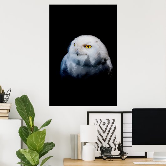 Poster reine de la forêt (Bureau à domicile)