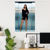 Poster Reine de l'ascenseur (Bureau à domicile)