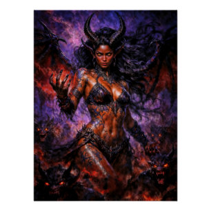 Poster Reine de l'Enfer Lilith