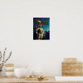 POSTER REINE DE L'UNIVERS IMPRIMÉ SCI-FI (Cuisine)