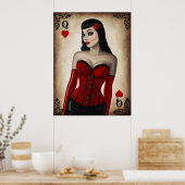 Poster Reine des Coeurs (Cuisine)