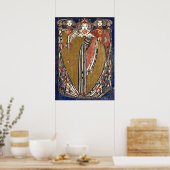 Poster Reine des coeurs par Margaret Macdonald Mackintosh (Cuisine)