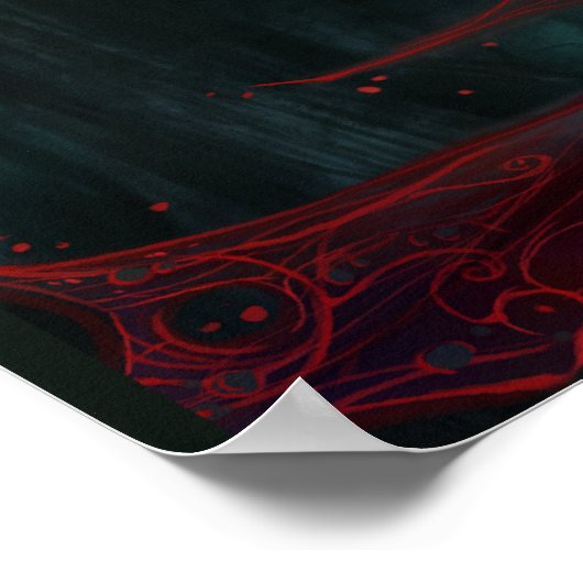 Poster Reine des fleurs (Coin)