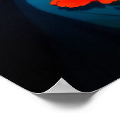 Poster Reine des fleurs d'Anime (Coin)