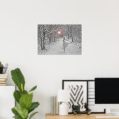 Poster Reine des neiges (Bureau à domicile)