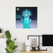 Poster Reine des neiges (Bureau à domicile)