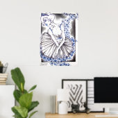 Poster Reine des neiges du Ballet Casse-Noisette (Bureau à domicile)