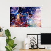 Poster Reine des papillons (Bureau à domicile)