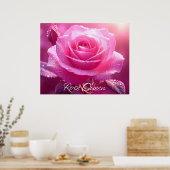 Poster Reine des Roses (Cuisine)
