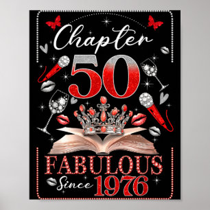 Poster Reine du 50e anniversaire Chapitre 50 Fabuleux dep
