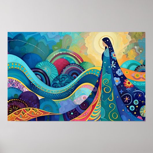 Poster Reine du Ciel L'Assomption (Devant)