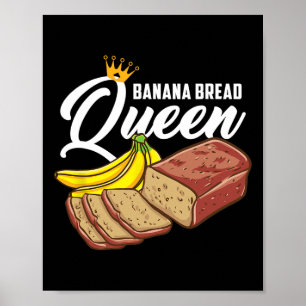 Poster Reine du pain de banane Banana Bread