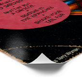 Poster Reine Écureuil Disco (Coin)