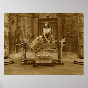 Poster Reine égyptienne