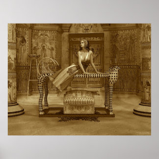 Poster Reine égyptienne