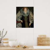 Poster Reine Elizabeth I, c.1585-90 (Cuisine)