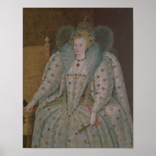 Poster Reine Elizabeth I d'Angleterre et d'Irlande (Devant)