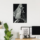 Poster Reine Elizabeth II et Prince Philip (Bureau à domicile)