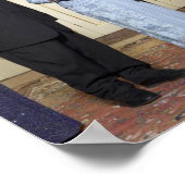 Poster Reine Elizabeth ll, Tony Blair, Margaret Thatcher (Coin)