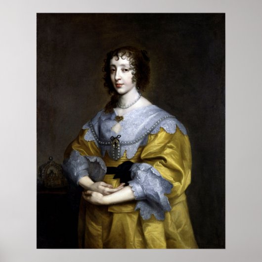 Poster Reine Henrietta Maria (Devant)